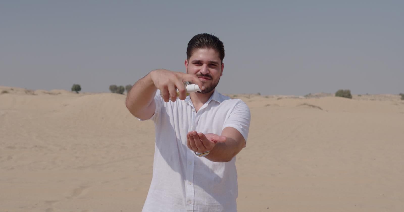 Abed Jan With Client